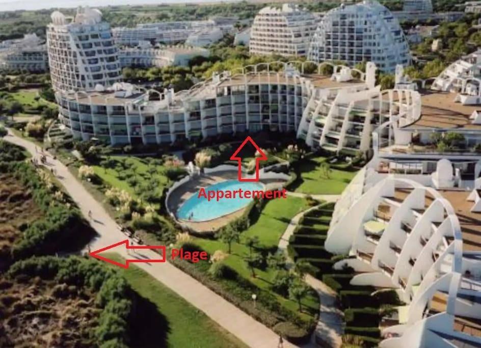 1Er Ligne Piscine Au Couchant La Grande Motte Dış mekan fotoğraf